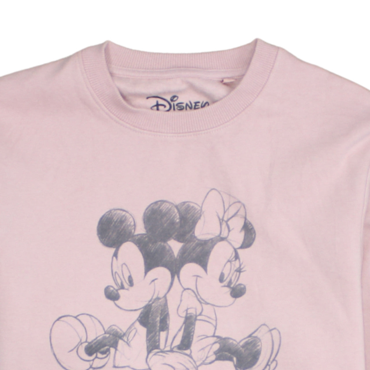 Womens UK Size M Disney Pink Pullover Sweatshirt