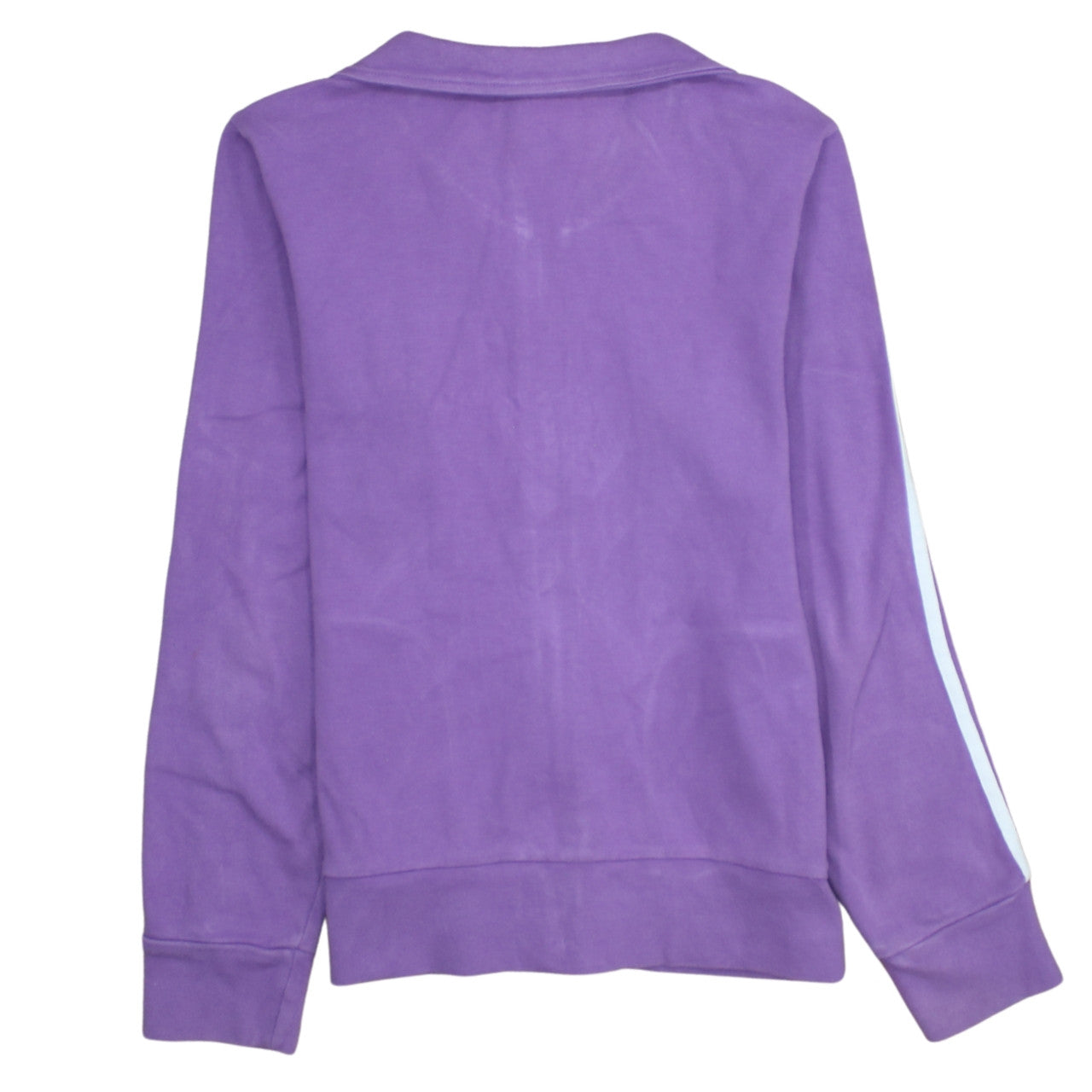 Womens UK Size 14 adidas Purple Full Zip Sweatshirt