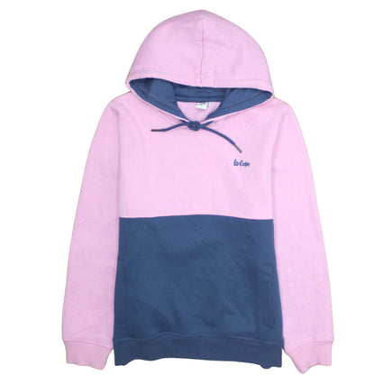 Womens UK Size 12 Lee Cooper Pink Pullover Hoodie