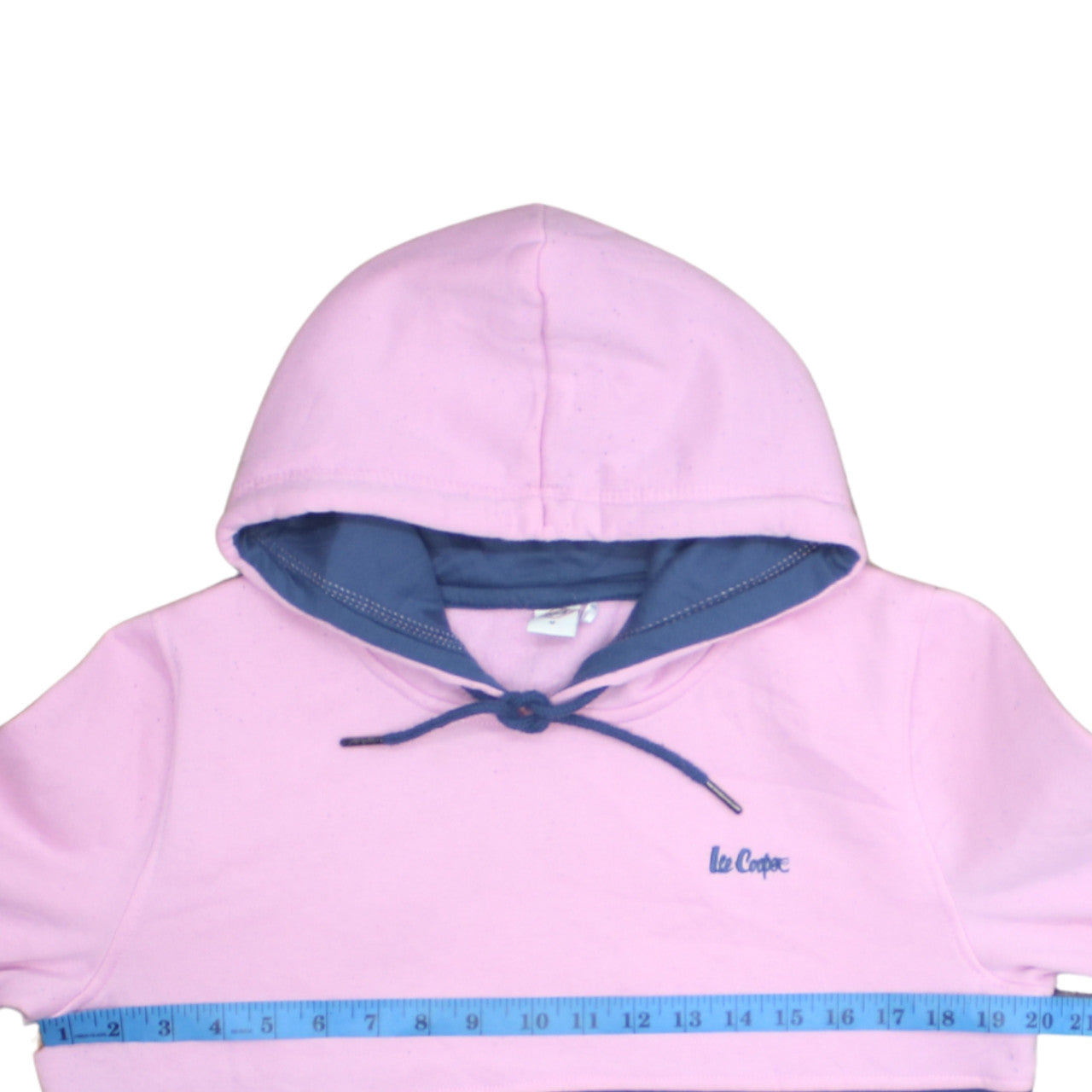 Womens UK Size 12 Lee Cooper Pink Pullover Hoodie