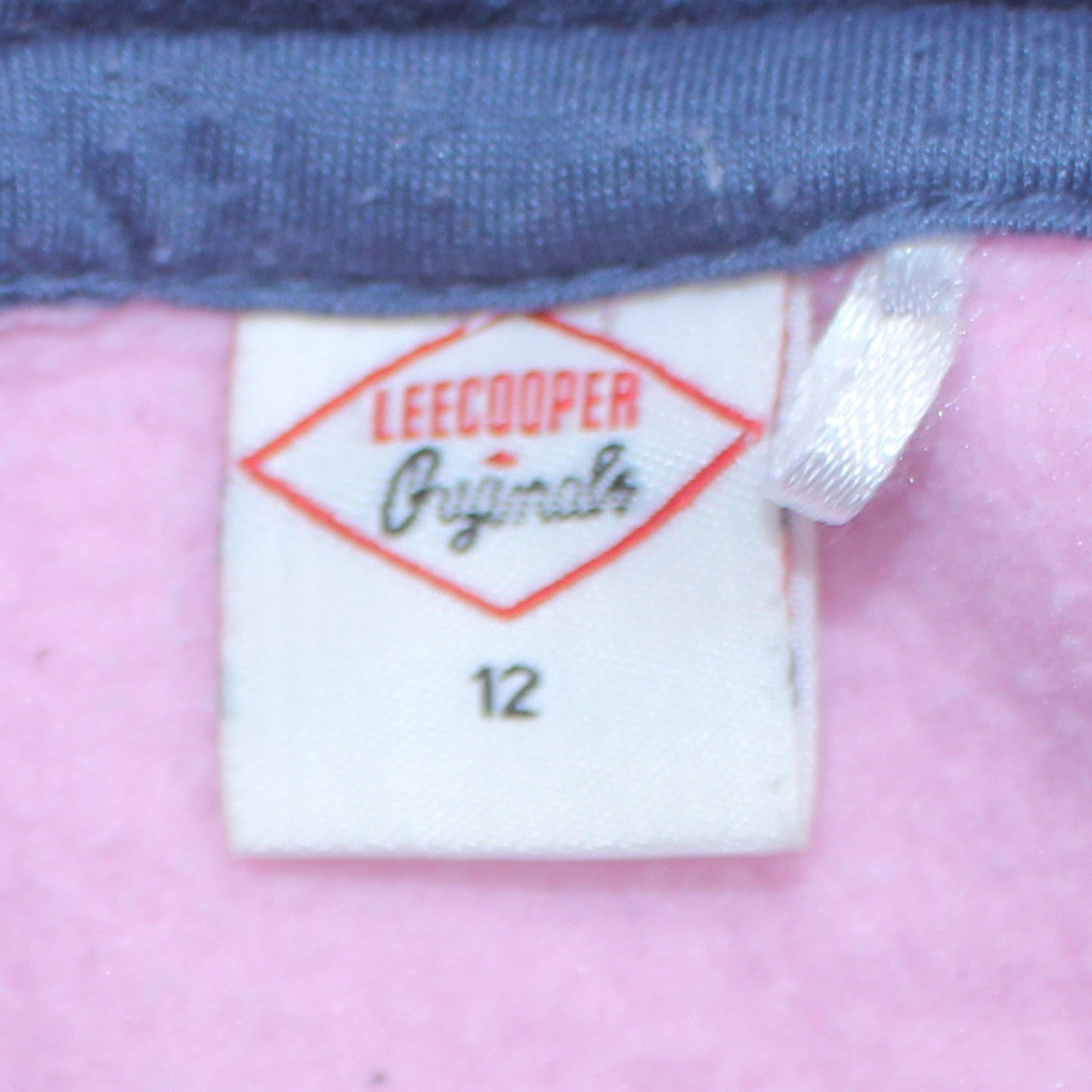 Womens UK Size 12 Lee Cooper Pink Pullover Hoodie
