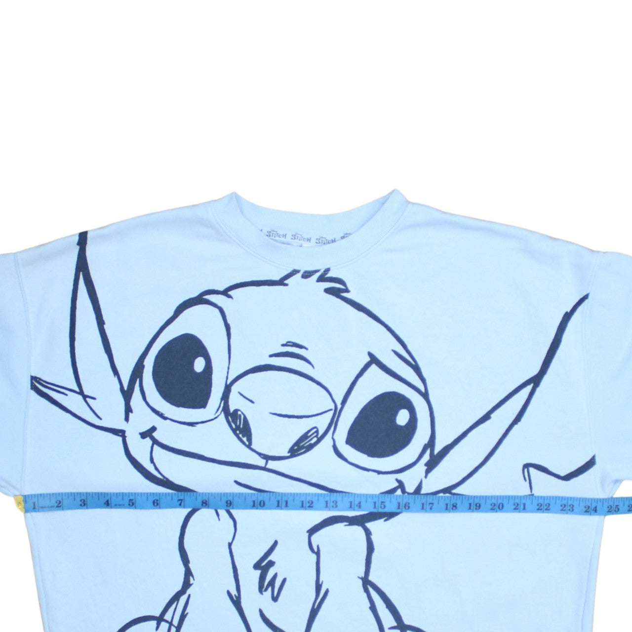 Womens UK Size S Disney Blue Pullover Sweatshirt