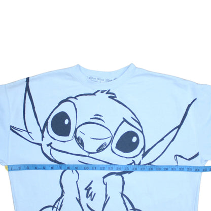 Womens UK Size S Disney Blue Pullover Sweatshirt