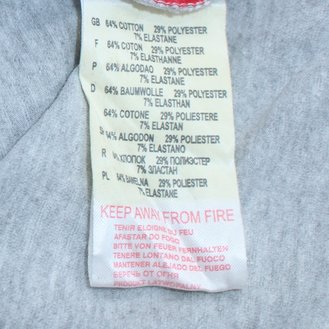 Womens UK Size L Reebok Grey Full Zip Sweatshirt