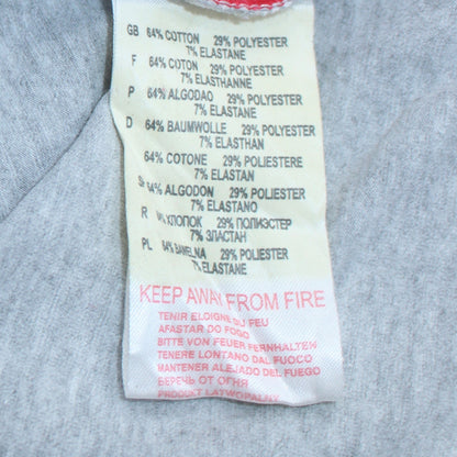 Womens UK Size L Reebok Grey Full Zip Sweatshirt