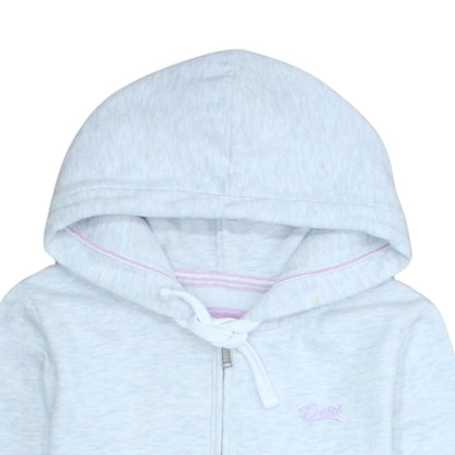 Womens UK Size L Diesel Grey Full Zip Hoodie