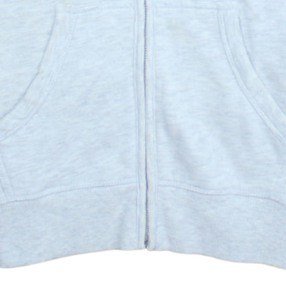 Womens UK Size L Diesel Grey Full Zip Hoodie