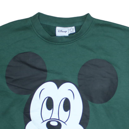 Womens UK Size M Disney Green Pullover Sweatshirt