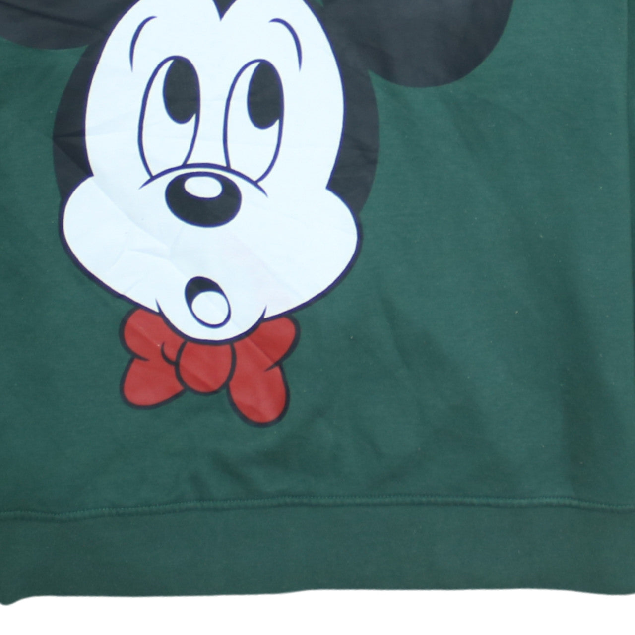 Womens UK Size M Disney Green Pullover Sweatshirt