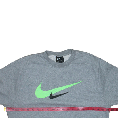 Mens UK Size S Nike Grey Pullover Sweatshirt