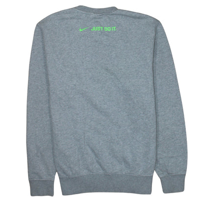 Mens UK Size S Nike Grey Pullover Sweatshirt