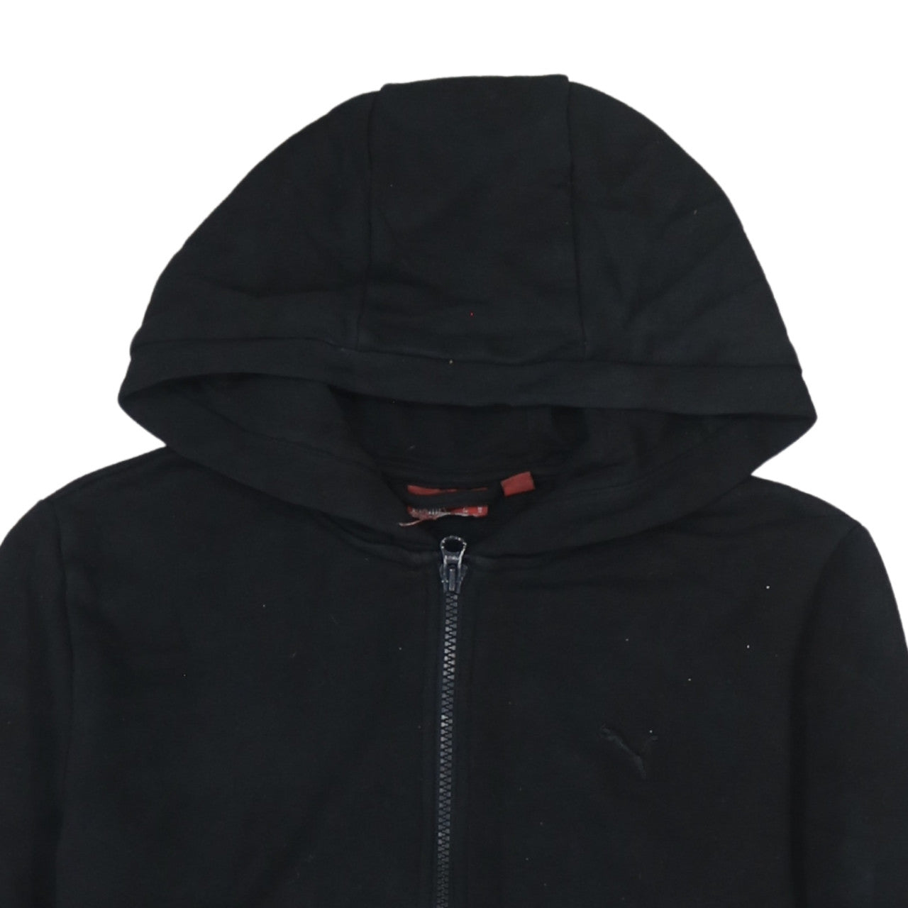 Womens UK Size 10 PUMA Black Full Zip Hoodie