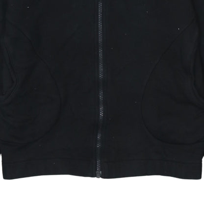 Womens UK Size 10 PUMA Black Full Zip Hoodie