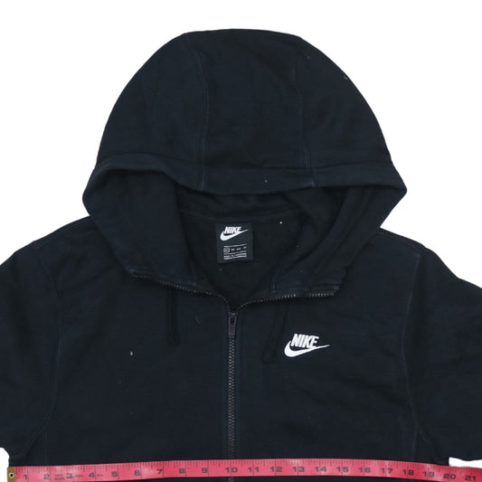 Mens UK Size XS Nike Black Full Zip Hoodie