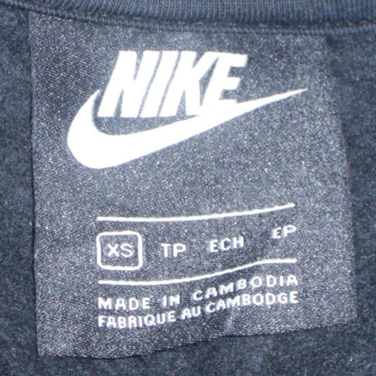 Mens UK Size XS Nike Black Full Zip Hoodie