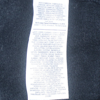 Mens UK Size XS Nike Black Full Zip Hoodie