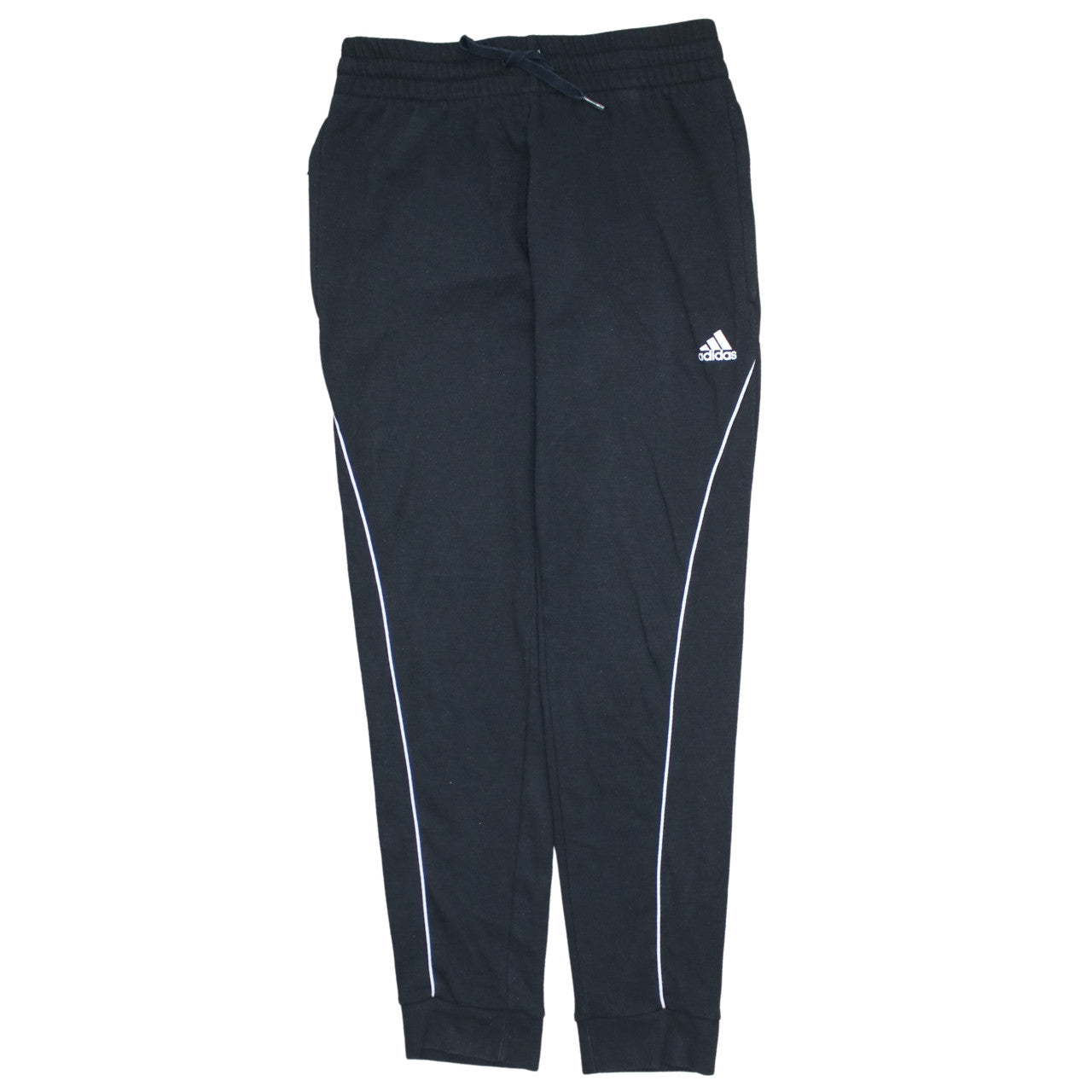 Mens UK Size S adidas Regular Fit Jogger Black Trousers