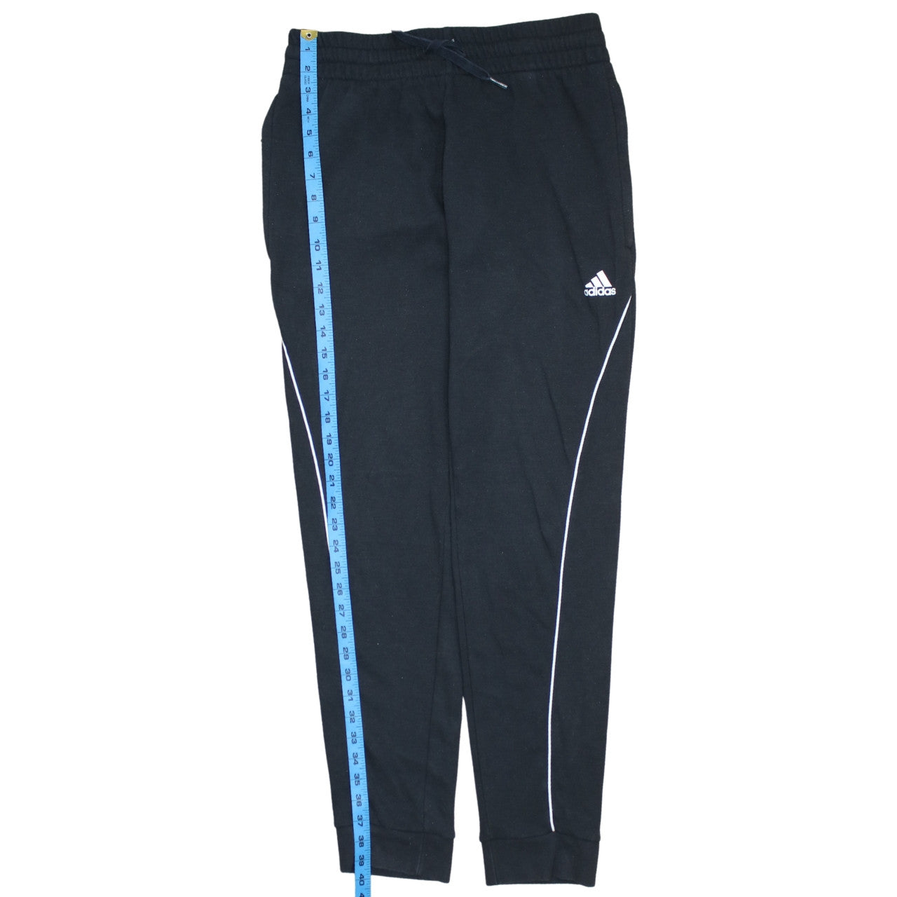 Mens UK Size S adidas Regular Fit Jogger Black Trousers