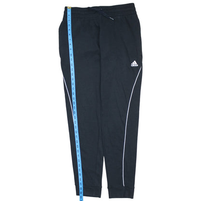 Mens UK Size S adidas Regular Fit Jogger Black Trousers