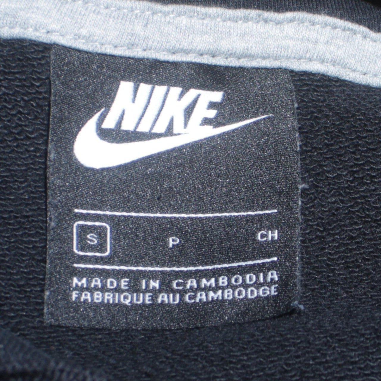 Womens UK Size S Nike Black Full Zip Hoodie