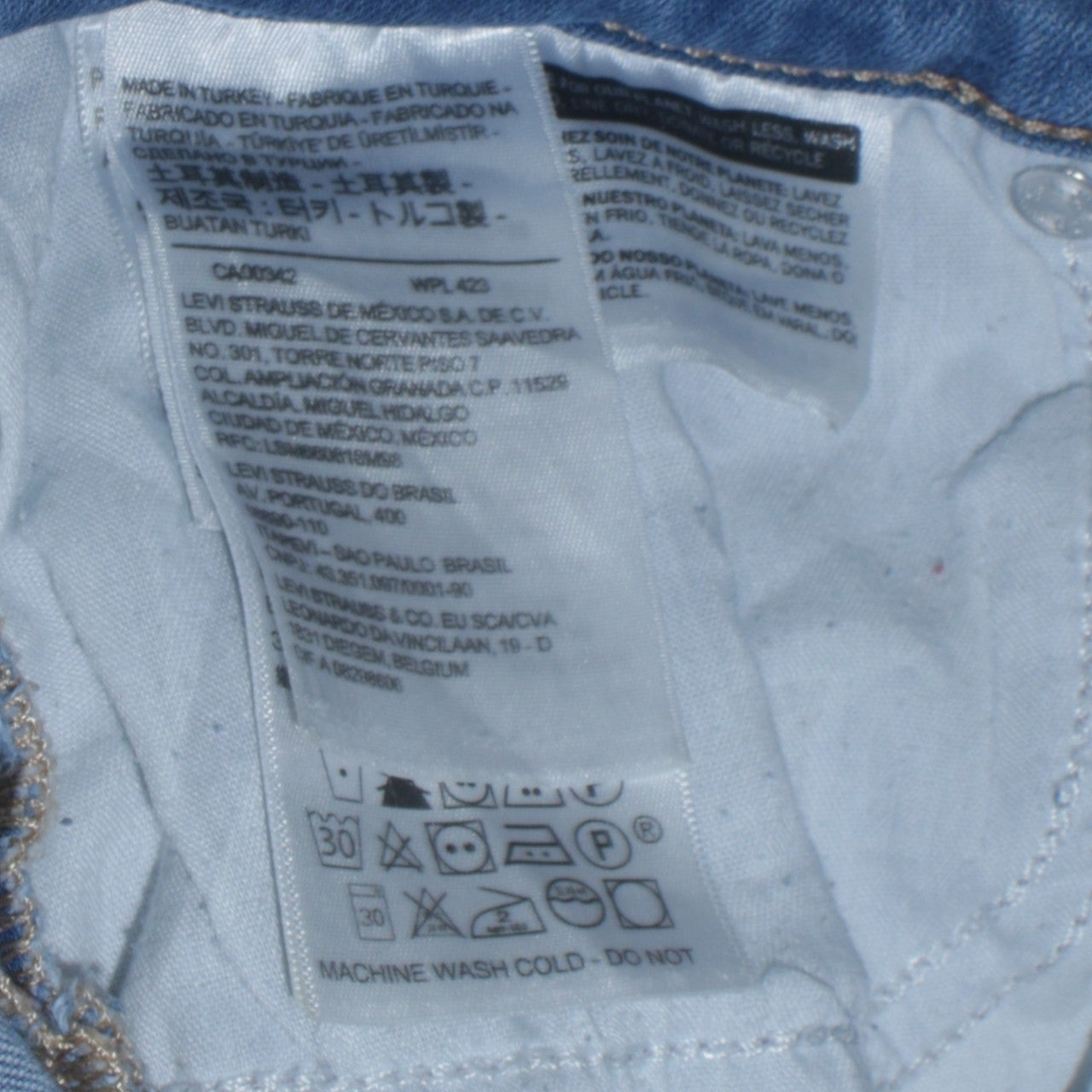 Womens UK Size 28 Levi's Slim Fit Skinny Jeans