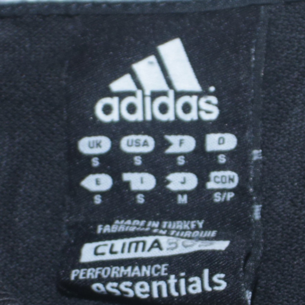 Adidas Men’s Black Climalite Polo Shirt Size S Sports Casual