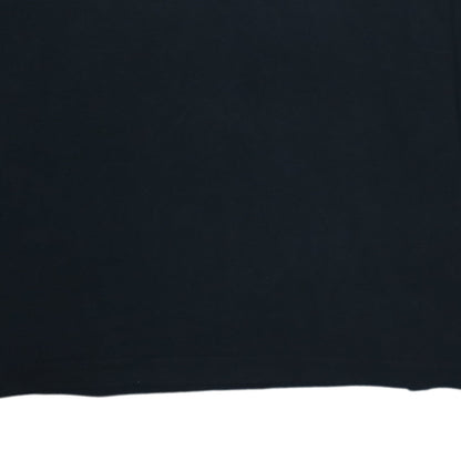 Reebok Womens Black Red V-Neck Long Sleeve Cotton Sports Top Size 18