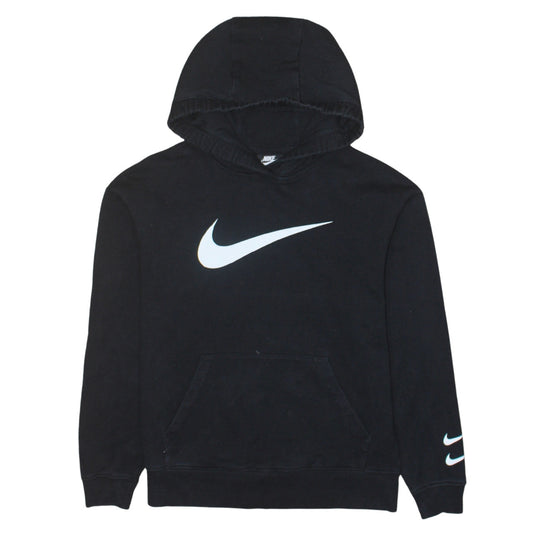 Womens UK Size XS Nike Black Pullover Hoodie
