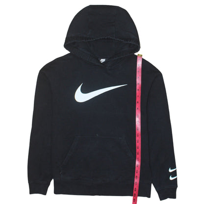 Womens UK Size XS Nike Black Pullover Hoodie