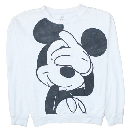 Womens UK Size 10 Marks and Spencer White Pullover Sweatshirt