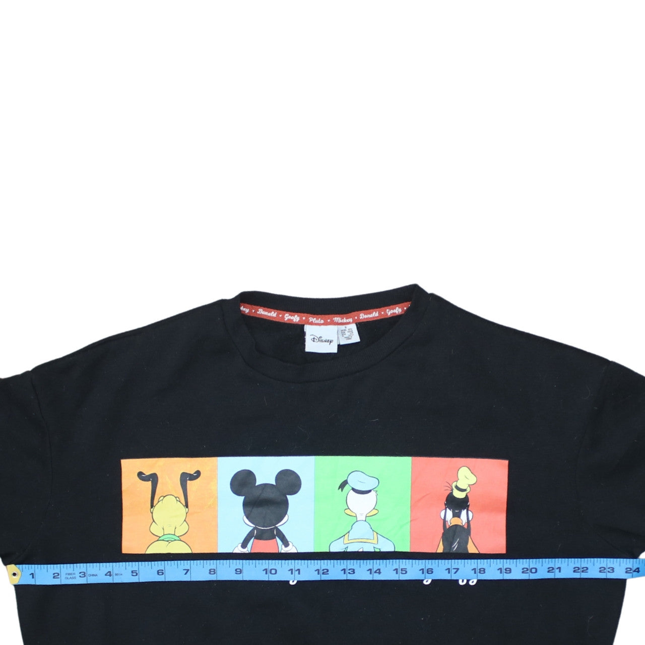 Womens UK Size S Disney Black Pullover Sweatshirt
