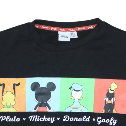 Womens UK Size S Disney Black Pullover Sweatshirt