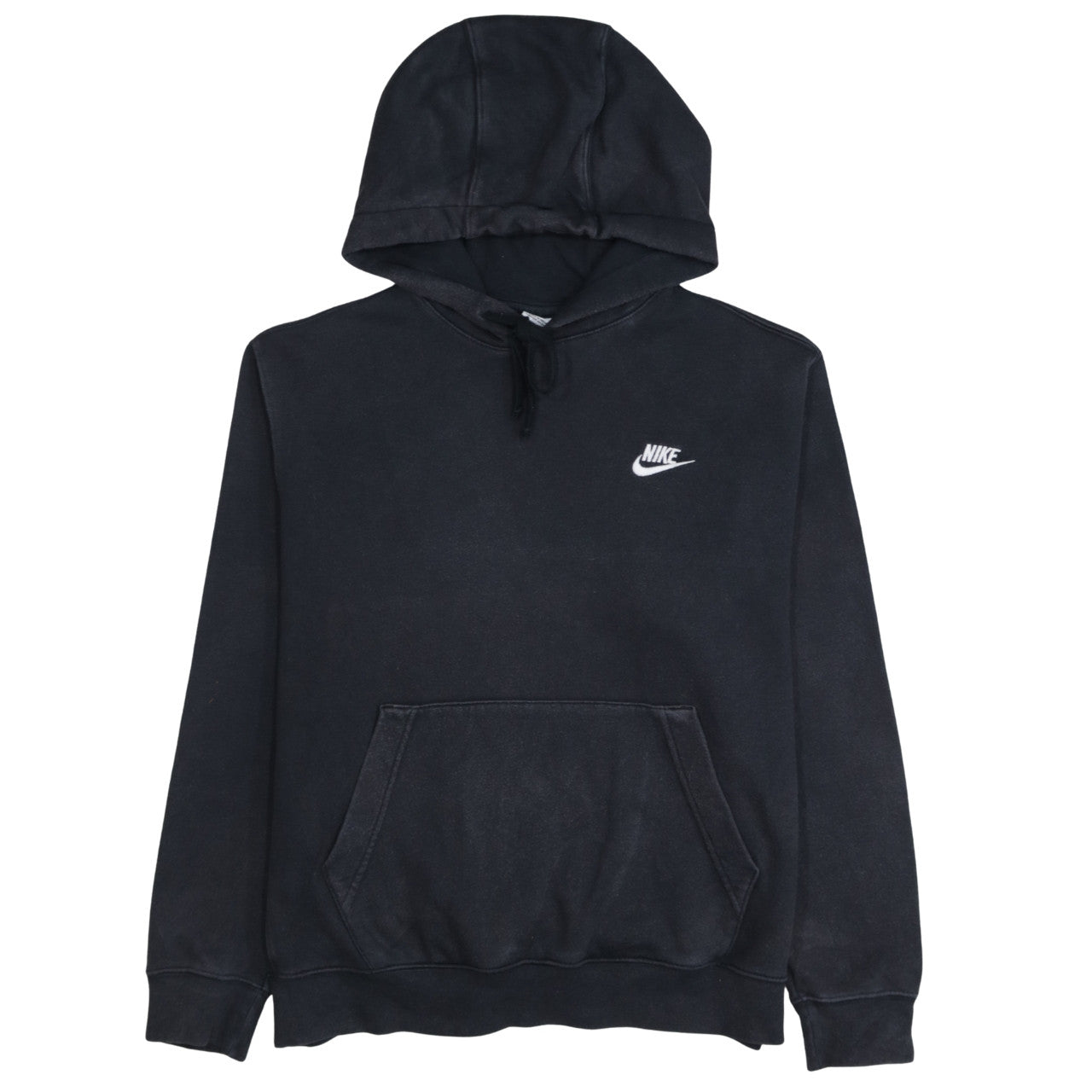 Mens UK Size M Nike Black Pullover Hoodie