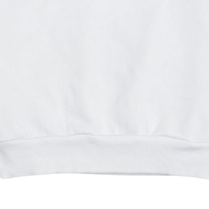 Adidas Boys White Crew Neck Sweatshirt 13-14 Years Camouflage Logo