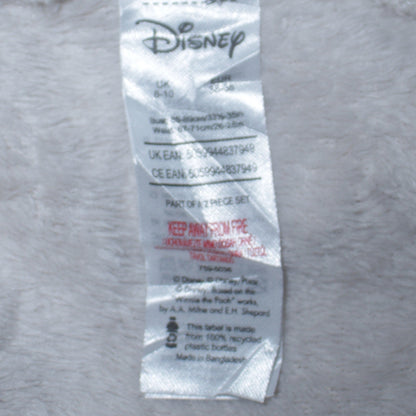 Disney Women Grey Thumper Fleece Long Sleeve Pyjama Top Size 8-10