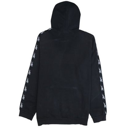 Mens UK Size M Reebok Black Pullover Hoodie
