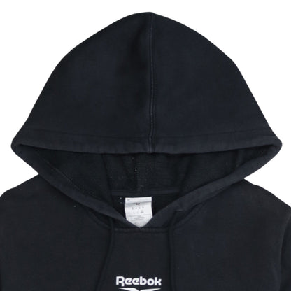 Mens UK Size M Reebok Black Pullover Hoodie