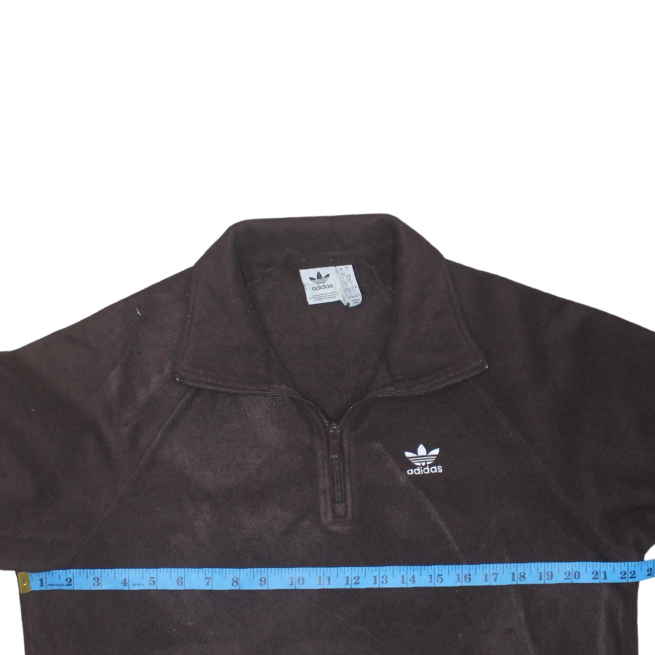 Womens UK Size 8-10 adidas Brown Pullover Sweatshirt