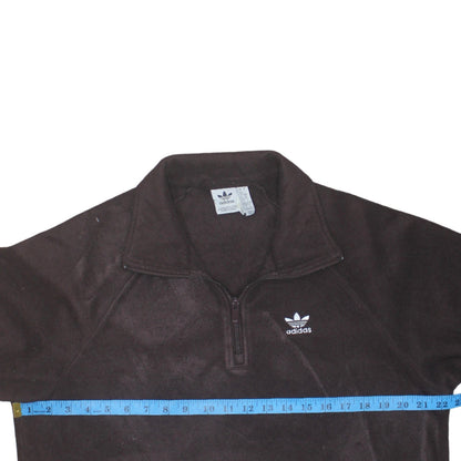 Womens UK Size 8-10 adidas Brown Pullover Sweatshirt