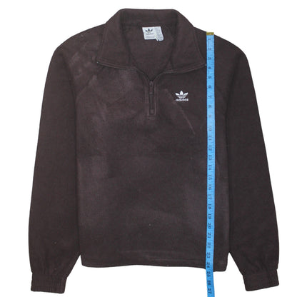 Womens UK Size 8-10 adidas Brown Pullover Sweatshirt