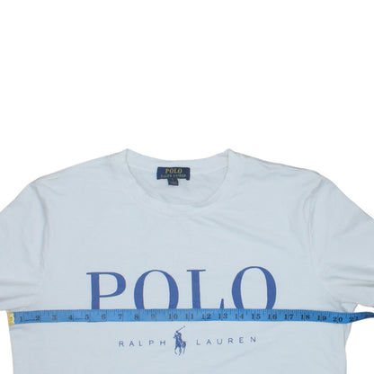 Mens UK Size L Ralph Lauren White  T-Shirt