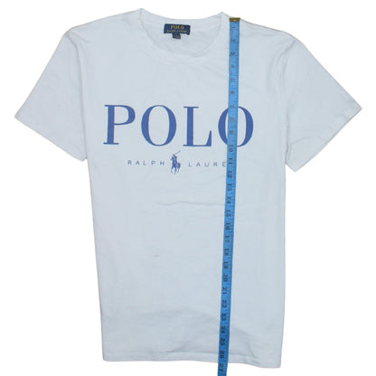 Mens UK Size L Ralph Lauren White  T-Shirt