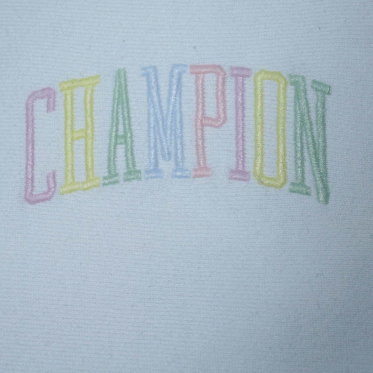 Womens UK Size XS Champion White Pullover Hoodie