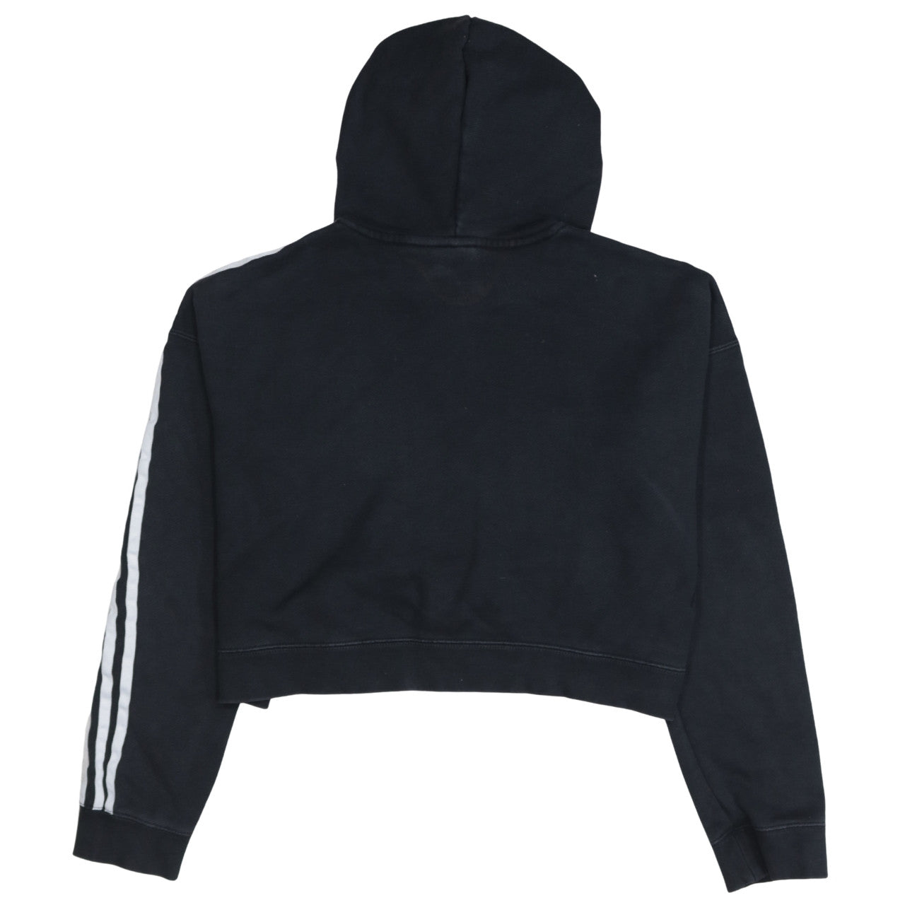 Womens UK Size 10 adidas Black Pullover Hoodie