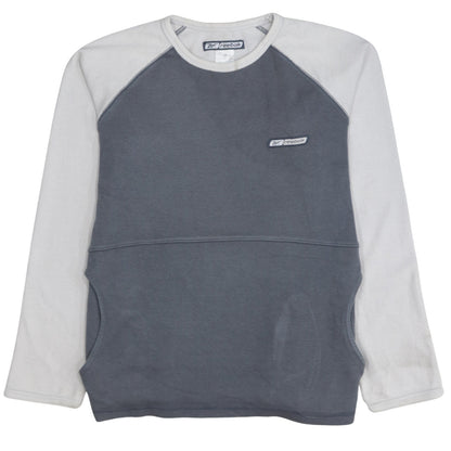 Womens UK Size 12 Reebok Grey Pullover Sweatshirt