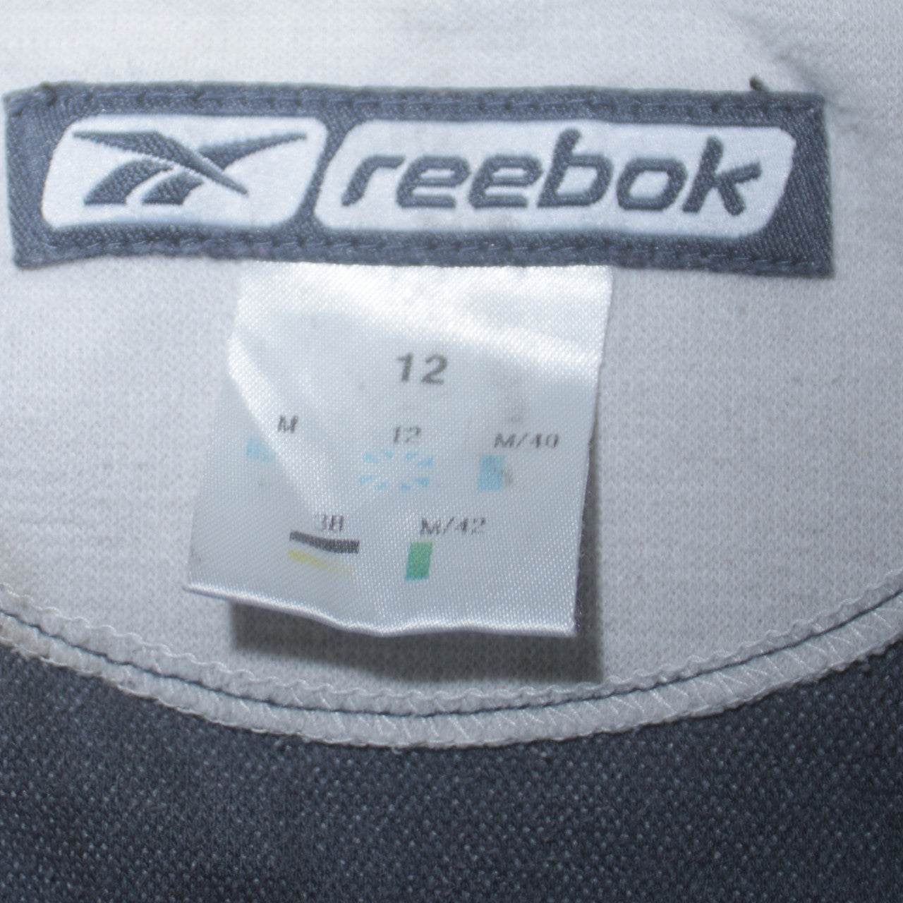 Womens UK Size 12 Reebok Grey Pullover Sweatshirt