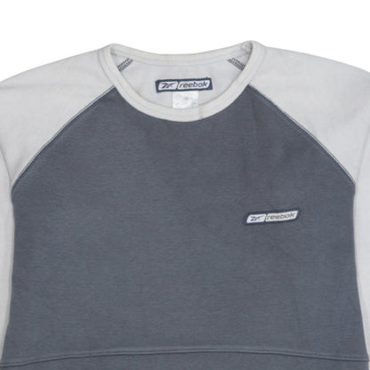 Womens UK Size 12 Reebok Grey Pullover Sweatshirt