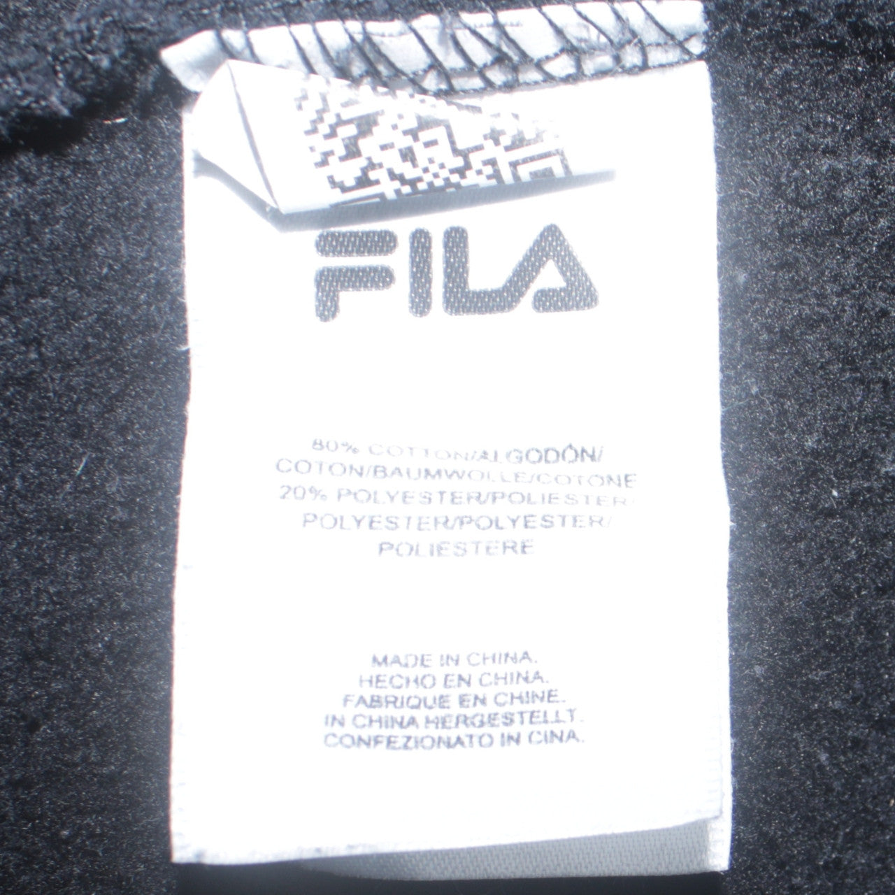 Womens UK Size M FILA Multicoloured Pullover Hoodie