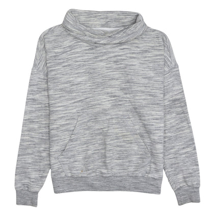 Womens UK Size M Reebok Grey Pullover Sweatshirt
