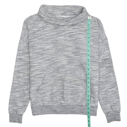 Womens UK Size M Reebok Grey Pullover Sweatshirt